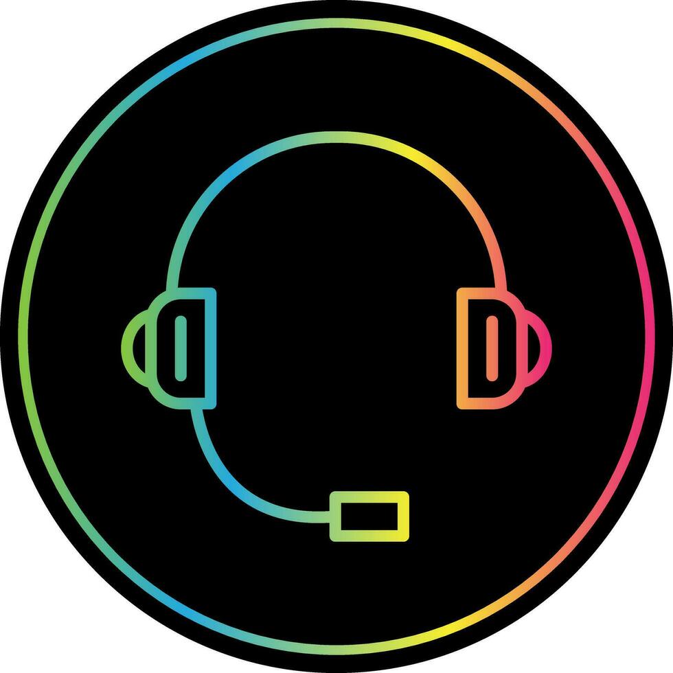 Headset-Vektor-Icon-Design vektor