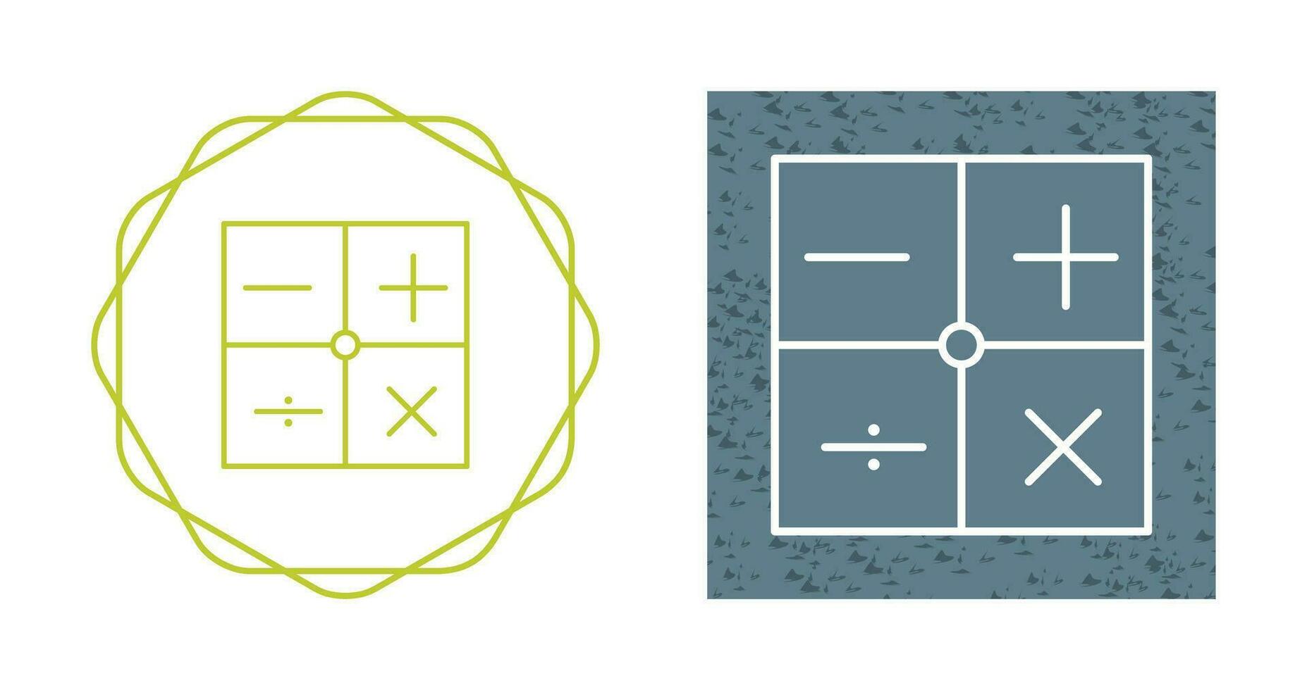 Vektorsymbol für mathematische Symbole vektor