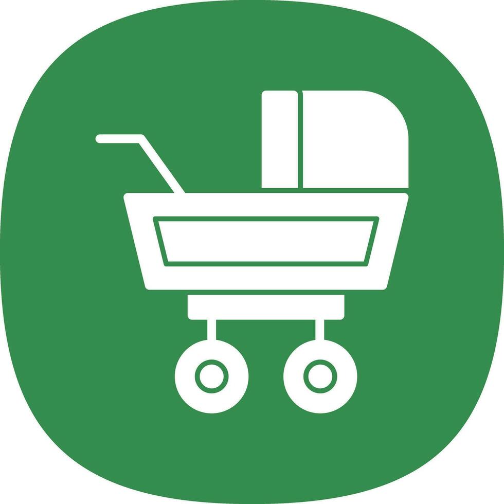 Baby Buggy Vektor Symbol Design