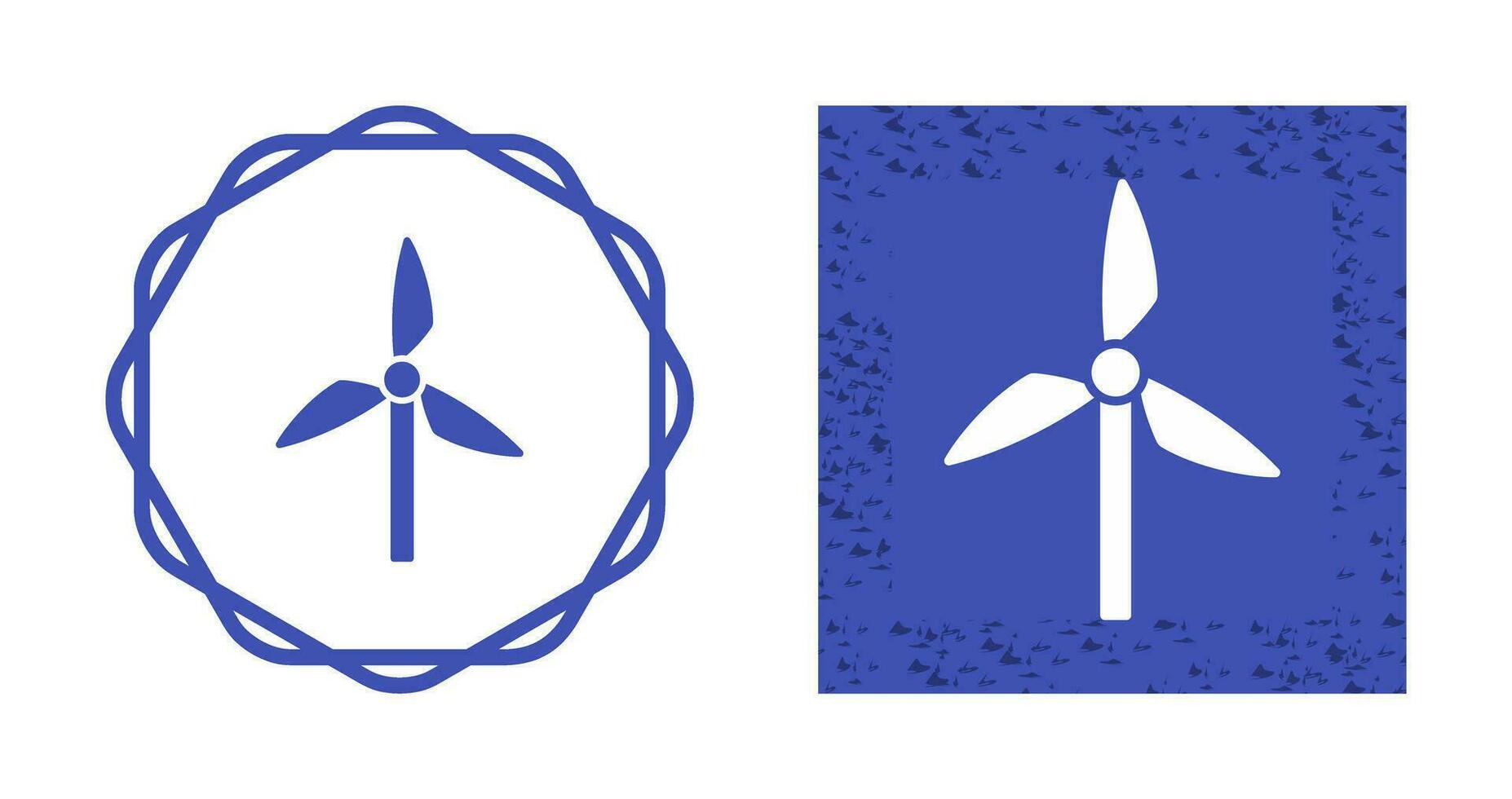 Symbol für Windmühlenvektor vektor