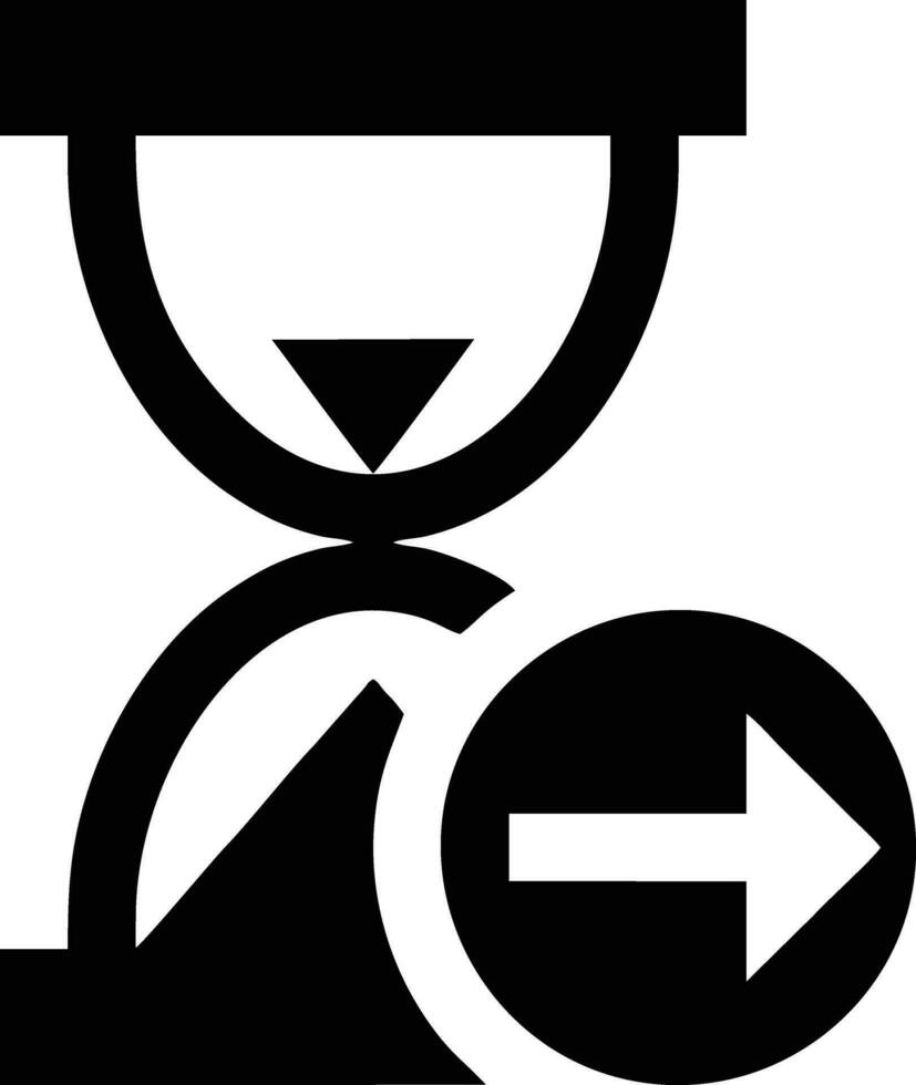 Uhr Symbol Symbol Design Bild. Illustration von das Alarm Uhr Zeit isoliert Vektor Bild. eps 10