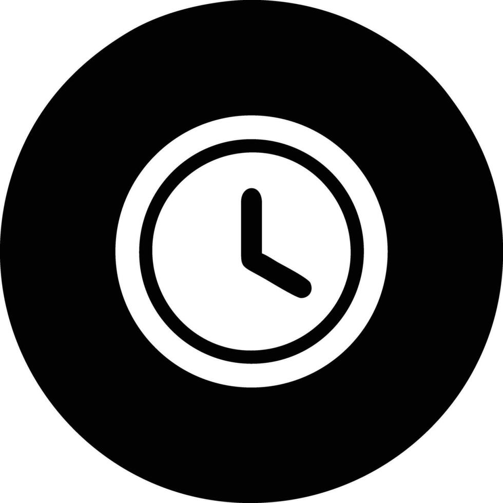 Uhr Symbol Symbol Design Bild. Illustration von das Alarm Uhr Zeit isoliert Vektor Bild. eps 10