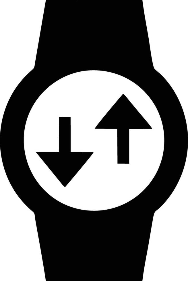 Uhr Symbol Symbol Design Bild. Illustration von das Alarm Uhr Zeit isoliert Vektor Bild. eps 10