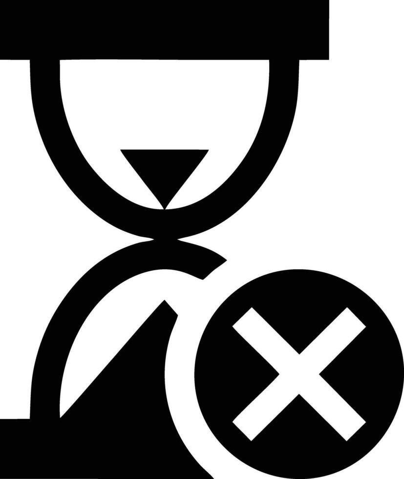 Uhr Symbol Symbol Design Bild. Illustration von das Alarm Uhr Zeit isoliert Vektor Bild. eps 10