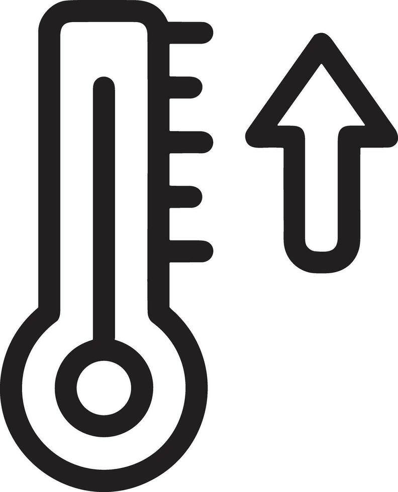 Thermometer Medizin Symbol Symbol Bild Vektor. Illustration von das Temperatur kalt und heiß messen Werkzeug Design Bild.eps 10 vektor