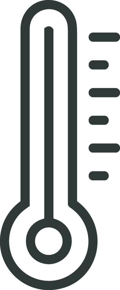 Thermometer Medizin Symbol Symbol Bild Vektor. Illustration von das Temperatur kalt und heiß messen Werkzeug Design Bild.eps 10 vektor