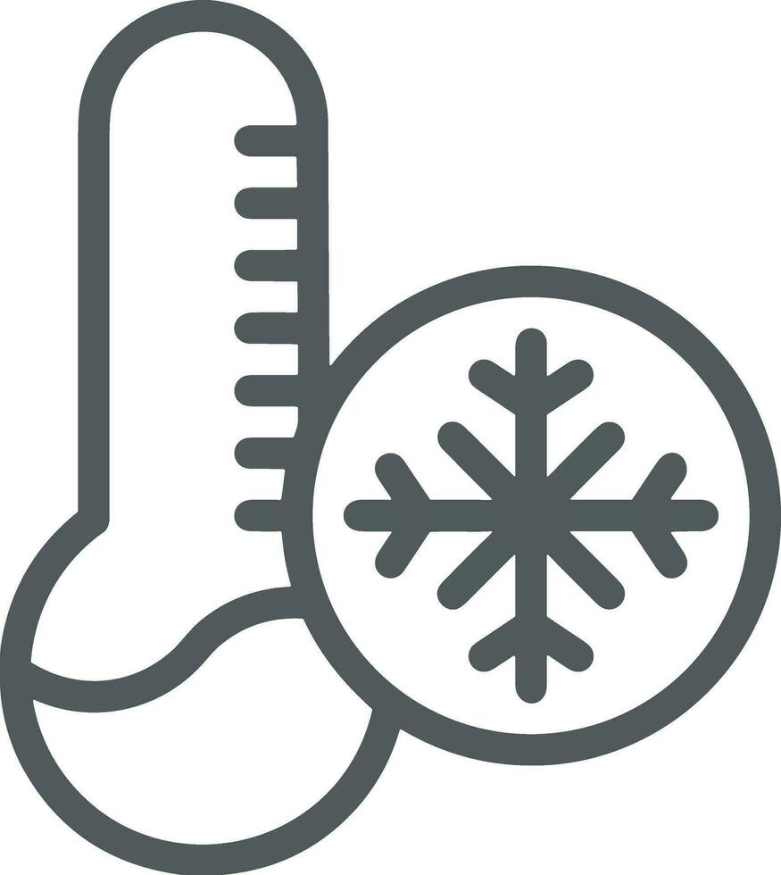 Thermometer Medizin Symbol Symbol Bild Vektor. Illustration von das Temperatur kalt und heiß messen Werkzeug Design Bild.eps 10 vektor