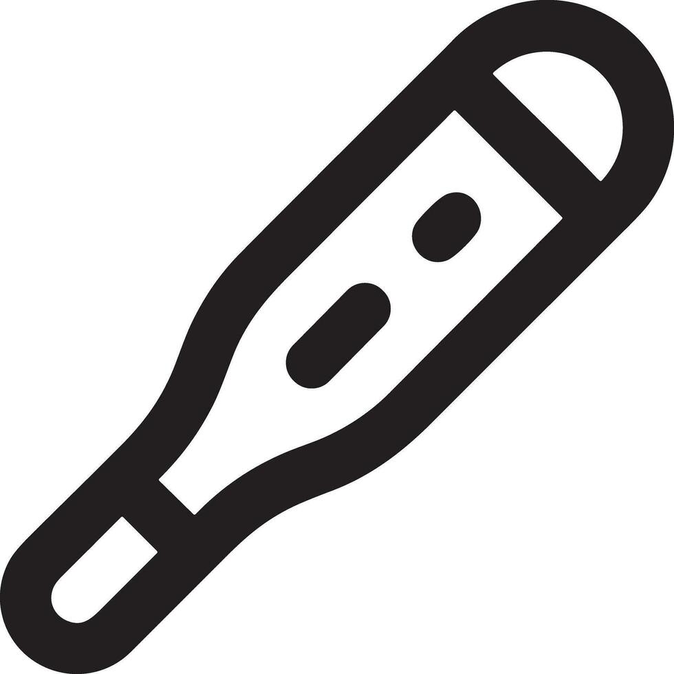 Thermometer Medizin Symbol Symbol Bild Vektor. Illustration von das Temperatur kalt und heiß messen Werkzeug Design Bild.eps 10 vektor