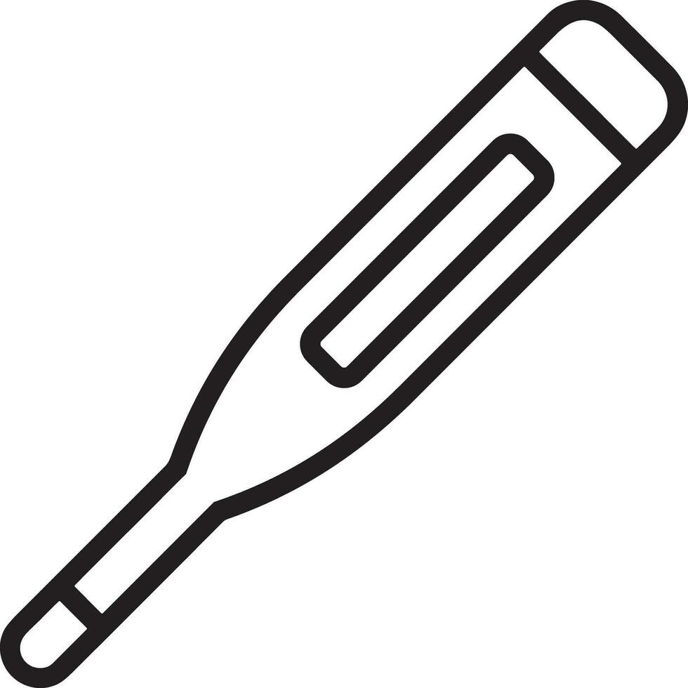 termometer medicin ikon symbol bild vektor. illustration av de temperatur kall och varm mäta verktyg design bild.eps 10 vektor