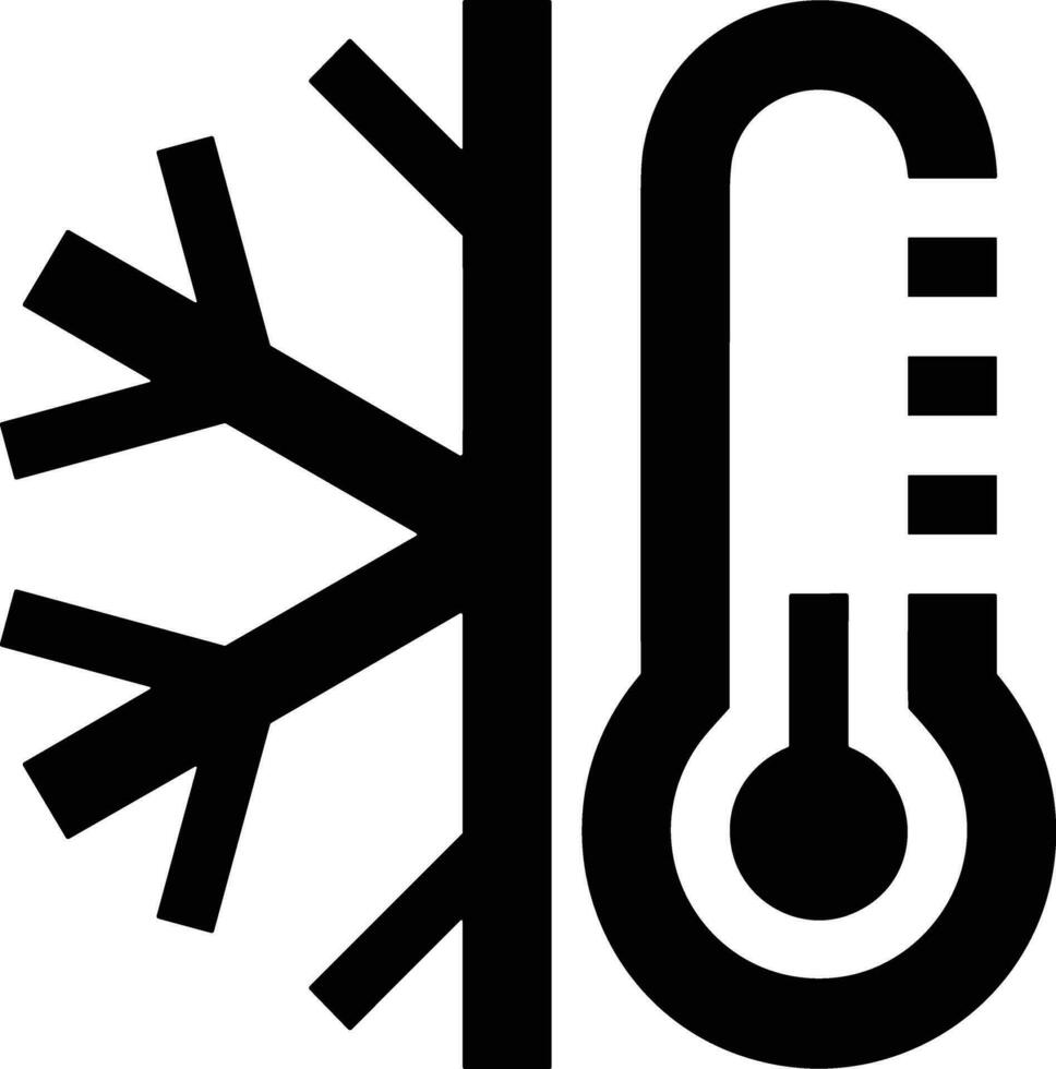 Thermometer Medizin Symbol Symbol Bild Vektor. Illustration von das Temperatur kalt und heiß messen Werkzeug Design Bild.eps 10 vektor