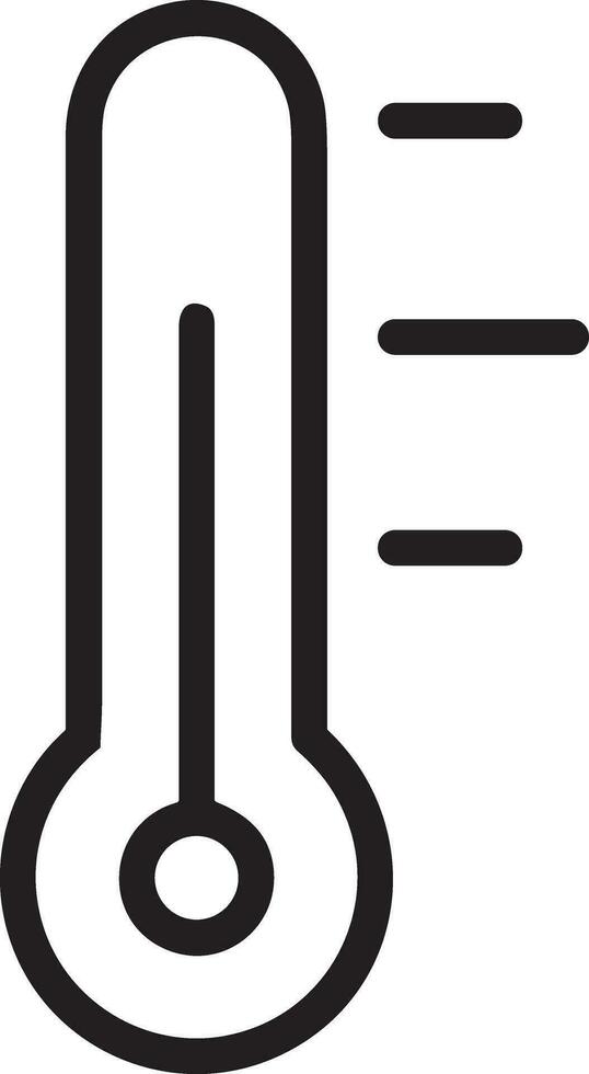 termometer medicin ikon symbol bild vektor. illustration av de temperatur kall och varm mäta verktyg design bild.eps 10 vektor