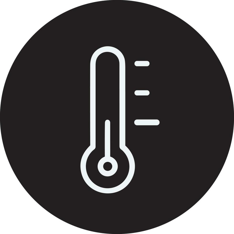 Thermometer Medizin Symbol Symbol Bild Vektor. Illustration von das Temperatur kalt und heiß messen Werkzeug Design Bild.eps 10 vektor