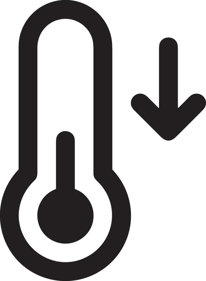 termometer medicin ikon symbol bild vektor. illustration av de temperatur kall och varm mäta verktyg design bild.eps 10 vektor