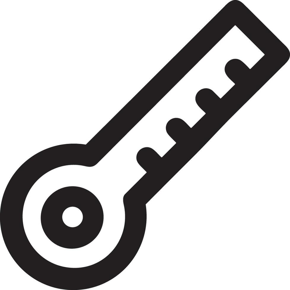 termometer medicin ikon symbol bild vektor. illustration av de temperatur kall och varm mäta verktyg design bild.eps 10 vektor