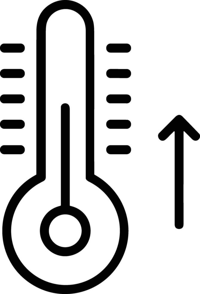 termometer medicin ikon symbol bild vektor. illustration av de temperatur kall och varm mäta verktyg design bild.eps 10 vektor