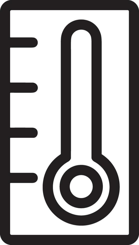 termometer medicin ikon symbol bild vektor. illustration av de temperatur kall och varm mäta verktyg design bild.eps 10 vektor