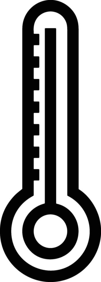 Thermometer Medizin Symbol Symbol Bild Vektor. Illustration von das Temperatur kalt und heiß messen Werkzeug Design Bild.eps 10 vektor