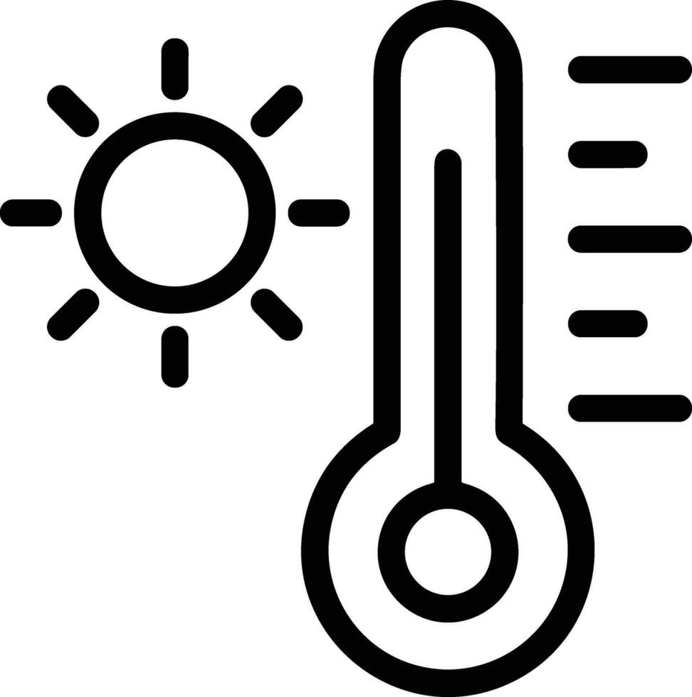 termometer medicin ikon symbol bild vektor. illustration av de temperatur kall och varm mäta verktyg design bild.eps 10 vektor