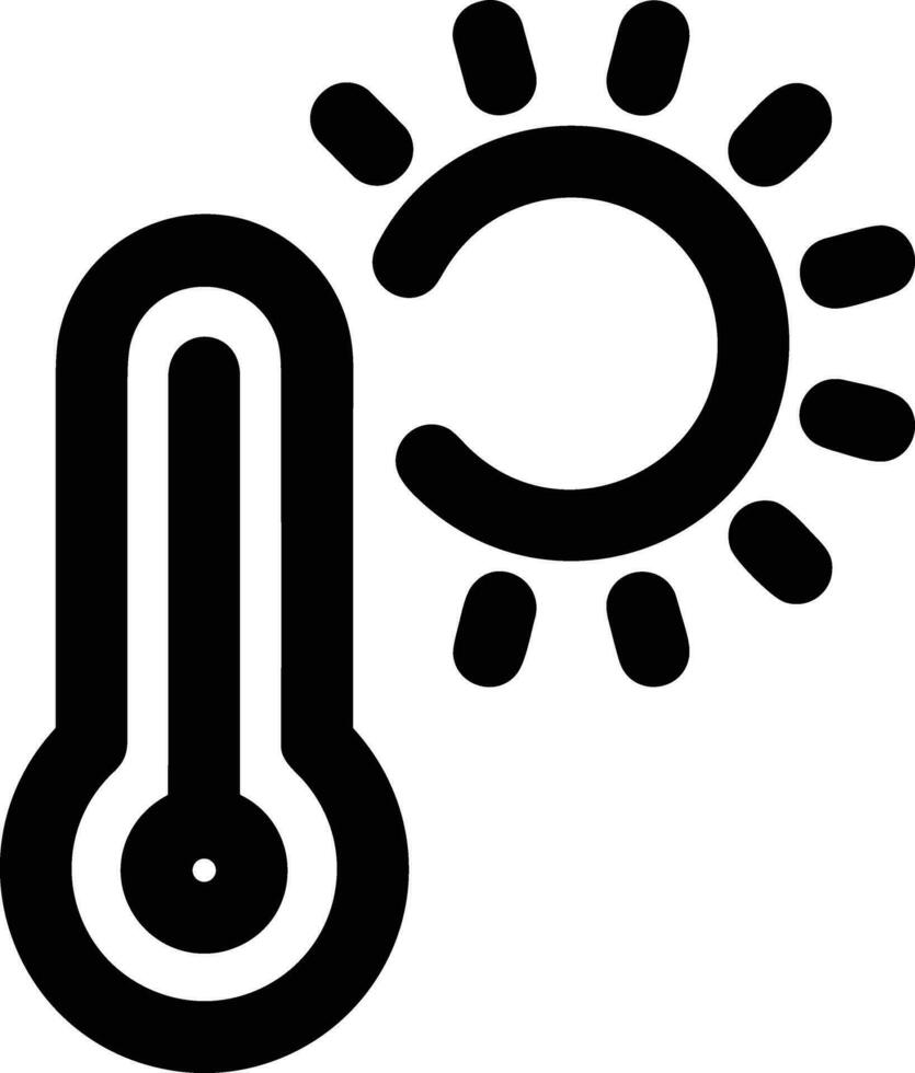 termometer medicin ikon symbol bild vektor. illustration av de temperatur kall och varm mäta verktyg design bild.eps 10 vektor