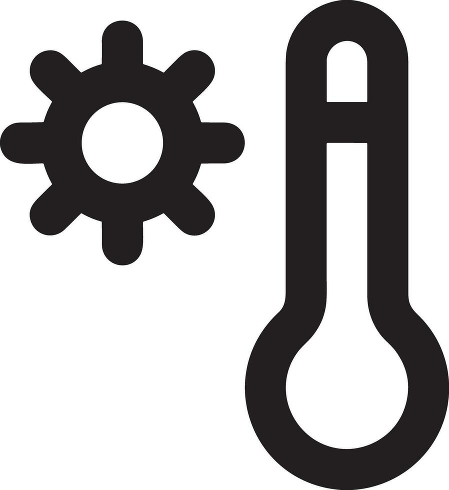 Thermometer Medizin Symbol Symbol Bild Vektor. Illustration von das Temperatur kalt und heiß messen Werkzeug Design Bild.eps 10 vektor