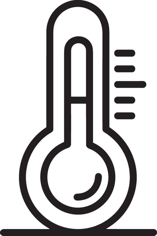 termometer medicin ikon symbol bild vektor. illustration av de temperatur kall och varm mäta verktyg design bild.eps 10 vektor