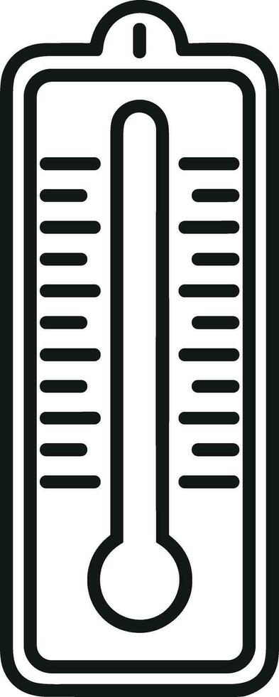 Thermometer Medizin Symbol Symbol Bild Vektor. Illustration von das Temperatur kalt und heiß messen Werkzeug Design Bild.eps 10 vektor