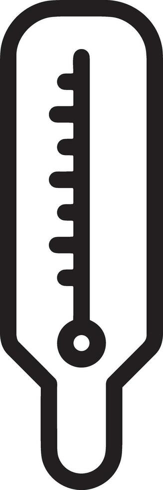 termometer medicin ikon symbol bild vektor. illustration av de temperatur kall och varm mäta verktyg design bild.eps 10 vektor