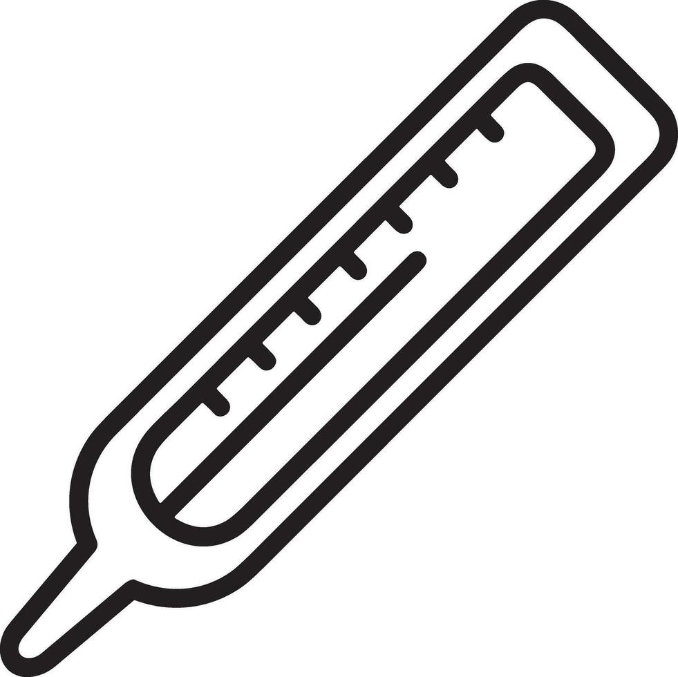 termometer medicin ikon symbol bild vektor. illustration av de temperatur kall och varm mäta verktyg design bild.eps 10 vektor