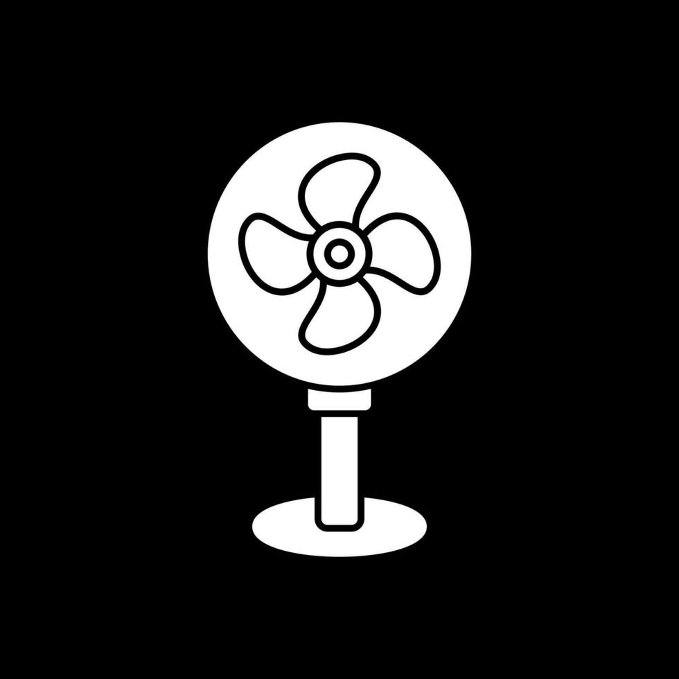 Fan-Vektor-Icon-Design vektor