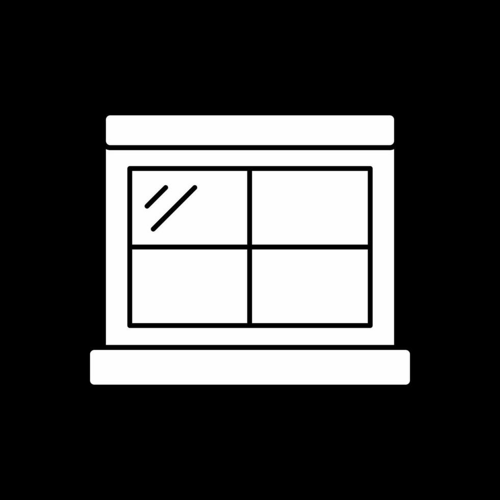 Fenster-Vektor-Icon-Design vektor