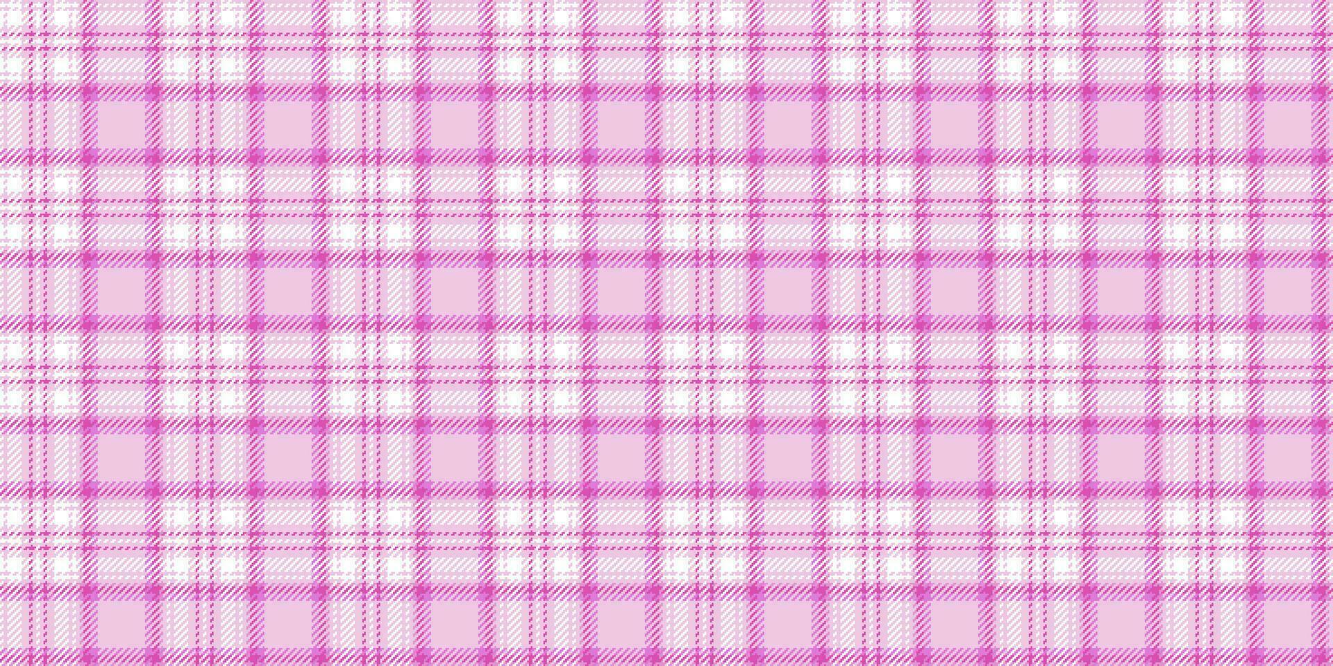 tartan kolla upp pläd textur sömlös mönster i rosa, blå, vit modern skriva ut i barbie ken stil för mode, Hem dekor och stationär skott vichy textur vektor illustration