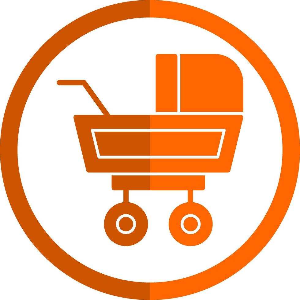 Baby Buggy Vektor Symbol Design