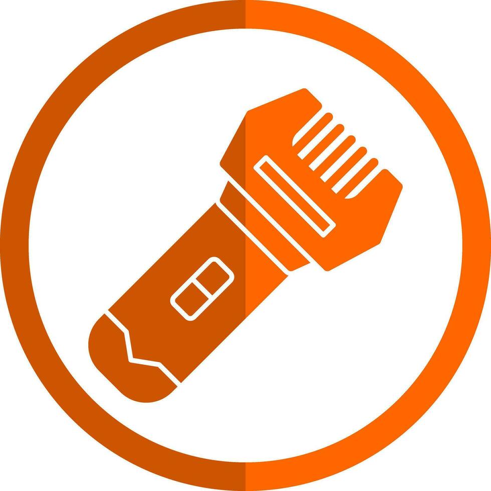 Trimmer-Vektor-Icon-Design vektor