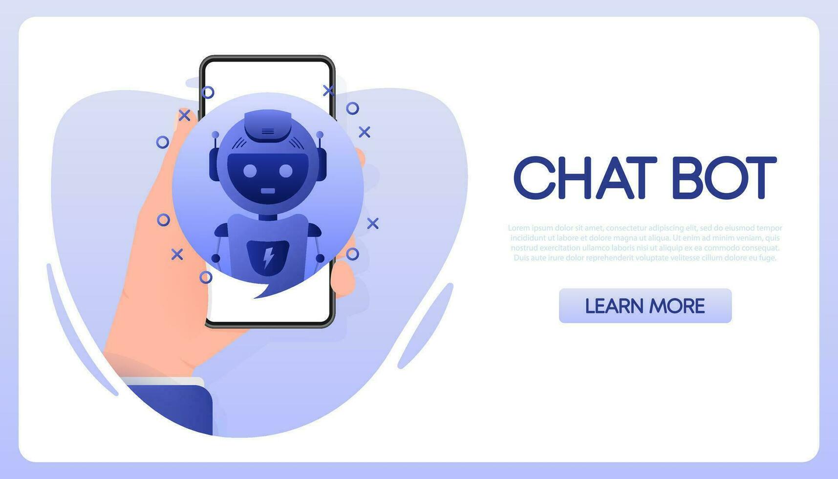 chatbot ikon begrepp, chatt bot eller chatterbot. robot virtuell bistånd av hemsida eller mobil applikationer. vektor