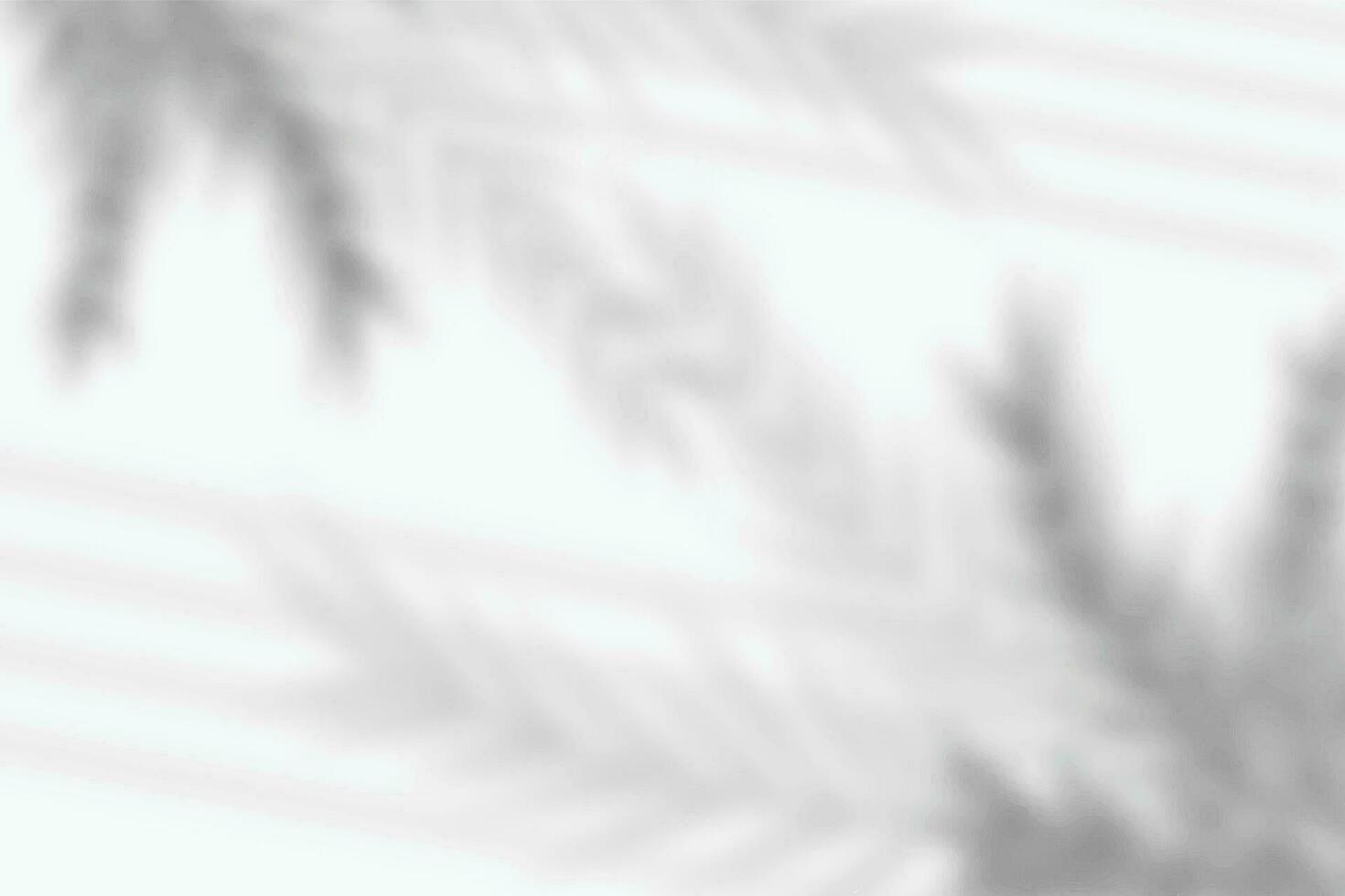 realistisch transparent Schatten von ein Blatt von ein Palme Baum auf das Weiß Hintergrund. tropisch Blätter Schatten. Attrappe, Lehrmodell, Simulation mit Palme Blätter Schatten. Vektor Illustration eps10