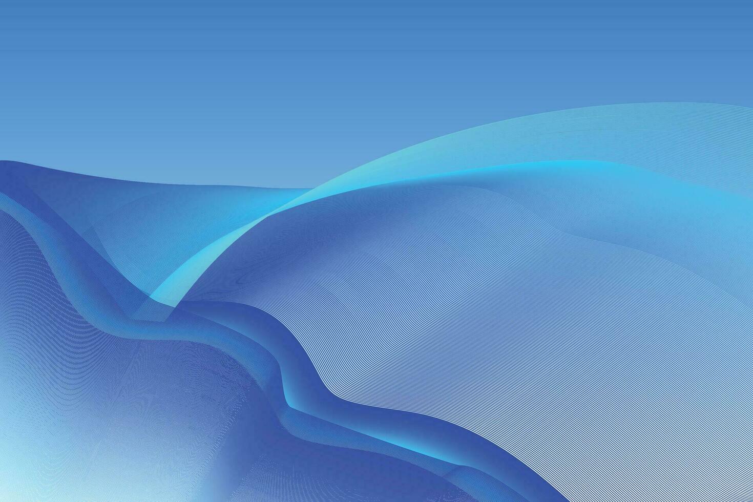 abstrakt Hintergrund, elegant Blau Welle wirbelt Hintergrund vektor