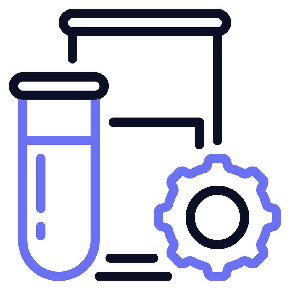 biomedicinsk teknik ikon vektor