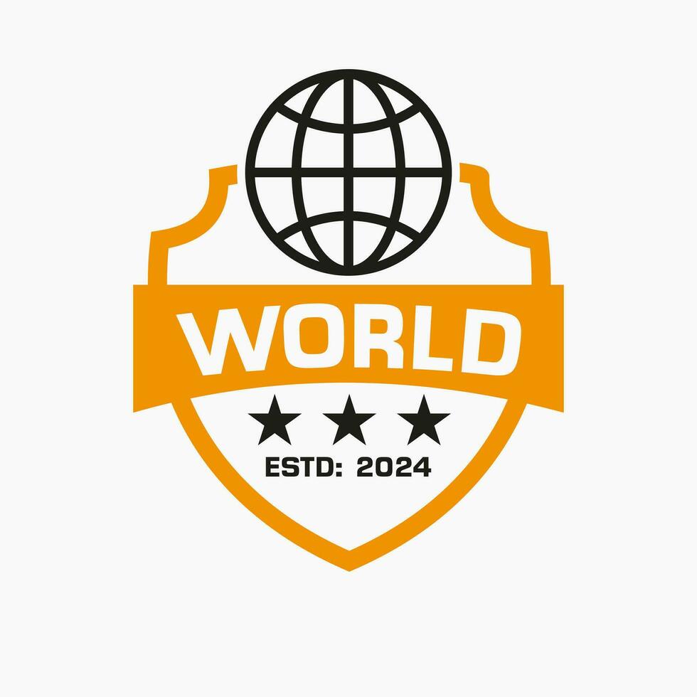 Welt Logo Design Vektor Vorlage. global Symbol