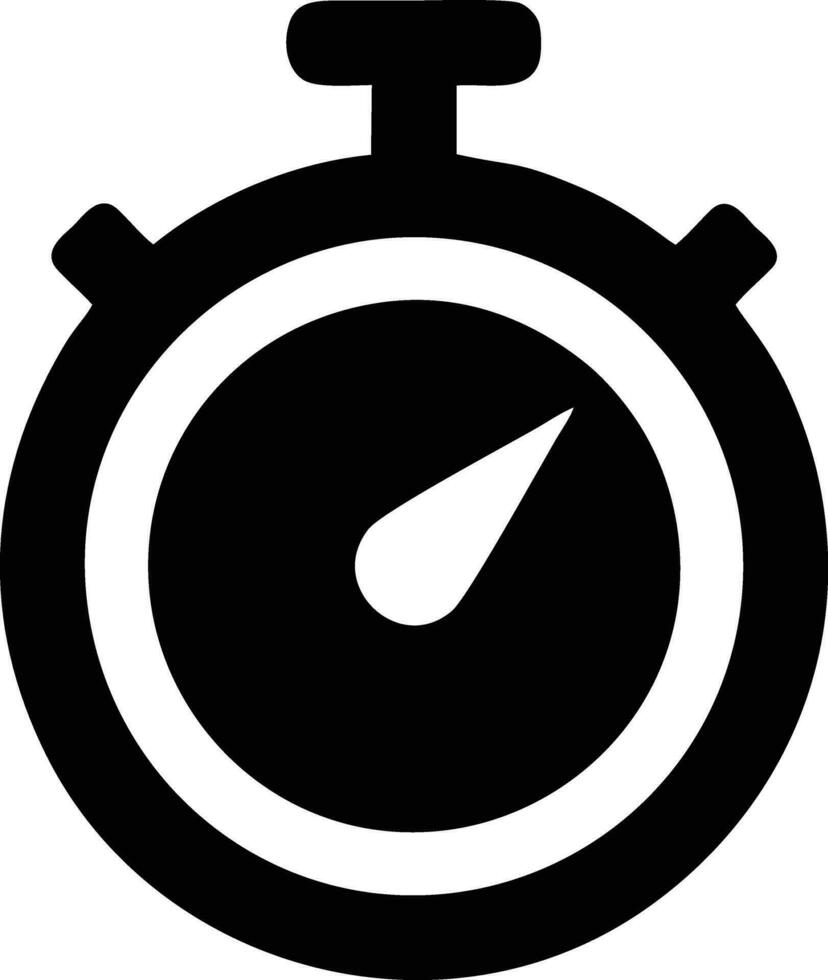 Uhr Symbol Symbol Design Bild. Illustration von das Alarm Uhr Zeit isoliert Vektor Bild. eps 10