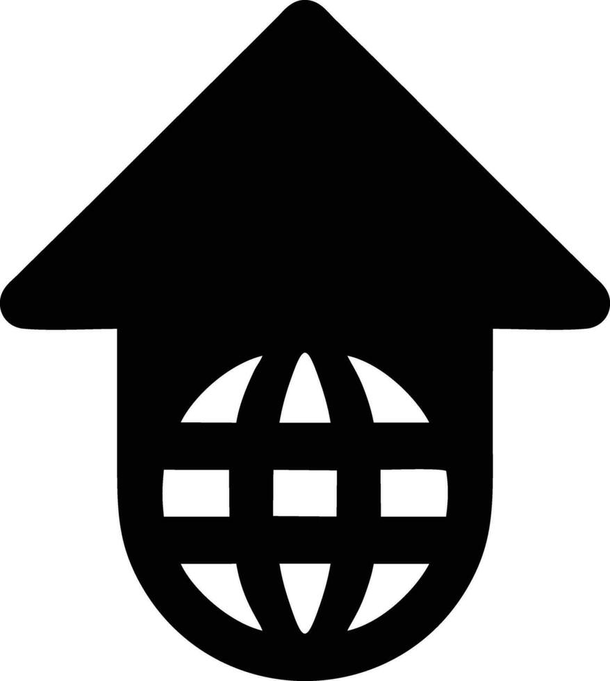 Globus Planet Erde Symbol Symbol Vektor Bild