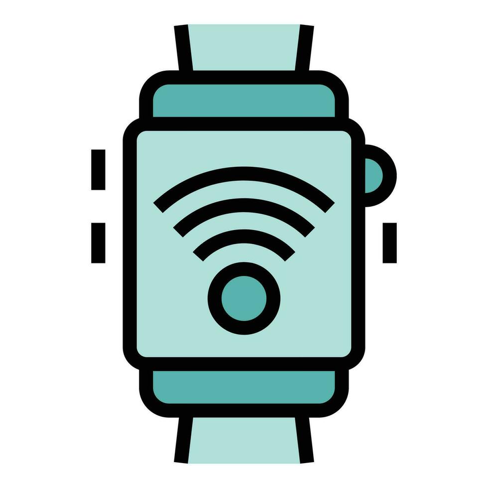 Smartwatch Symbol Vektor eben