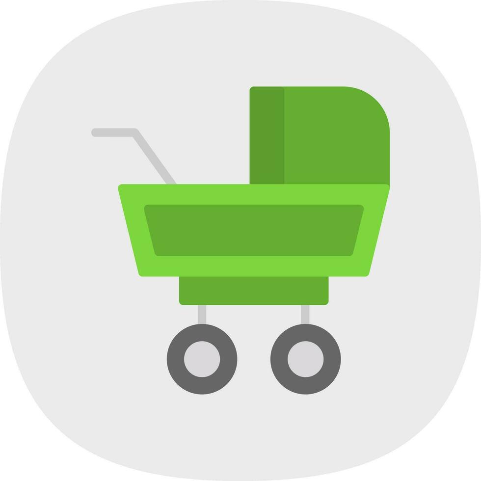 Baby Buggy Vektor Symbol Design