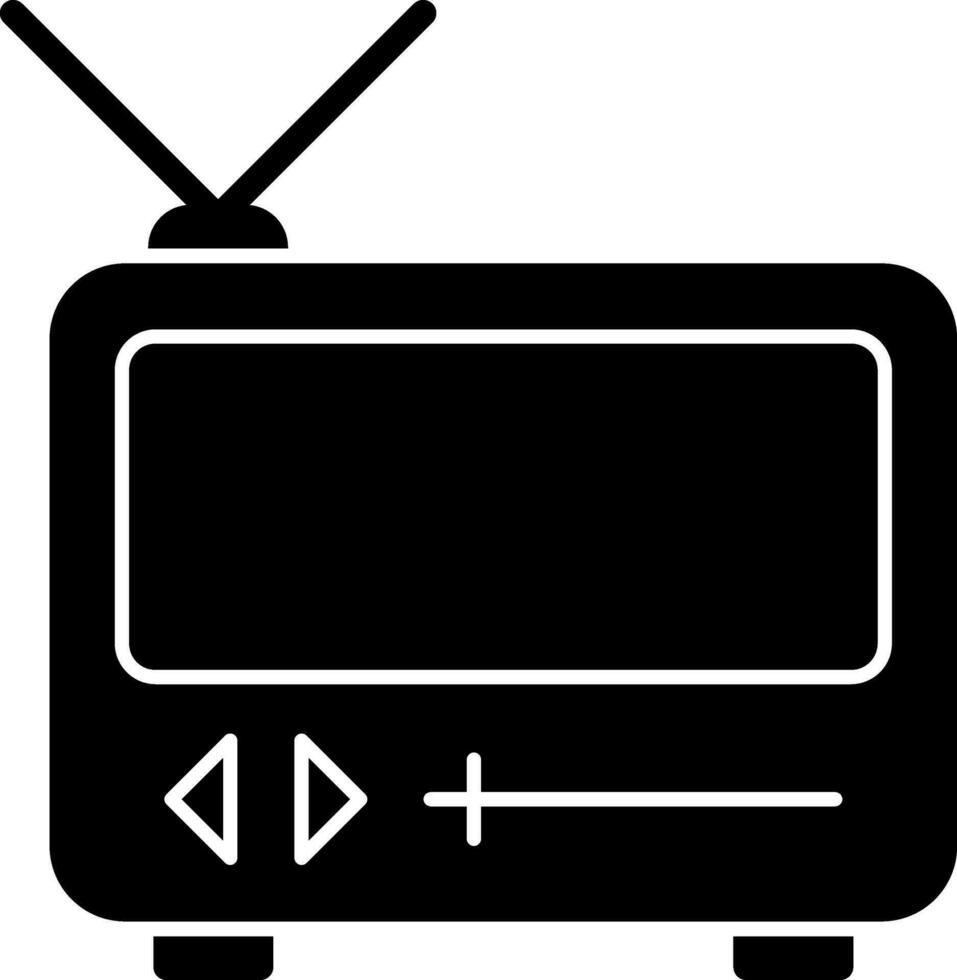 TV-Vektor-Icon-Design vektor