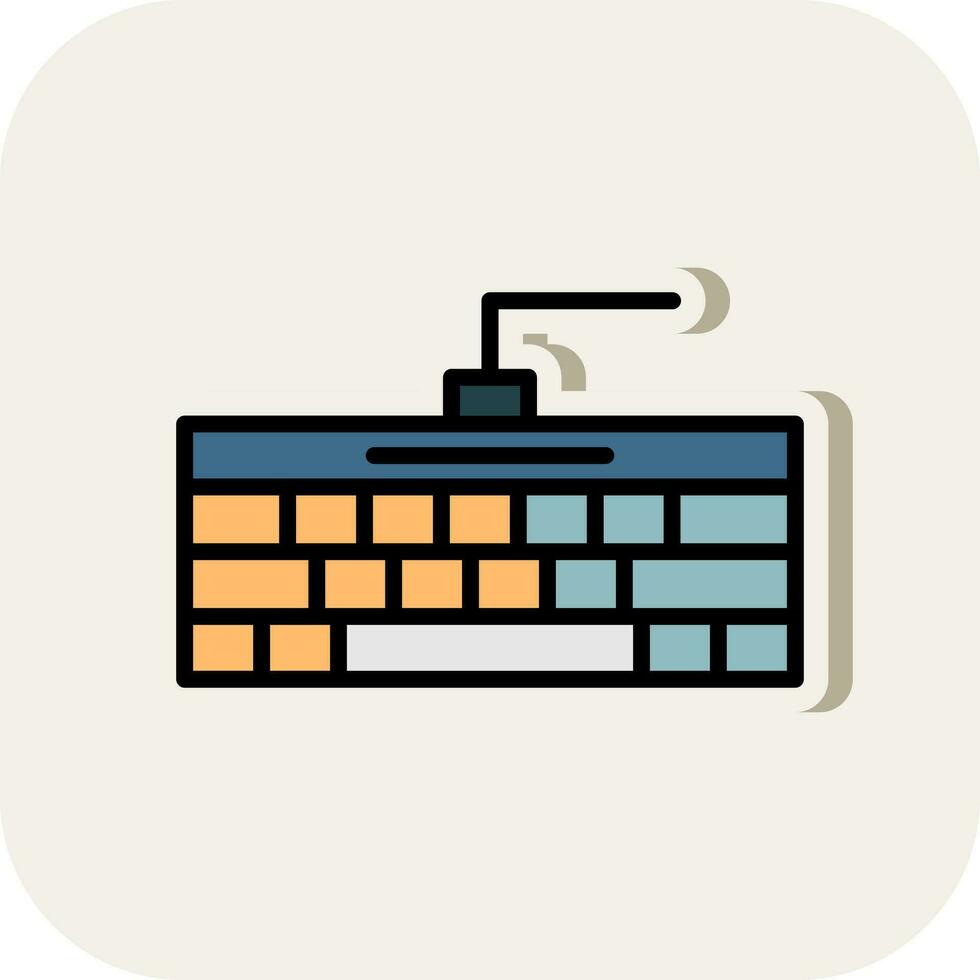 tangentbord vektor ikon design
