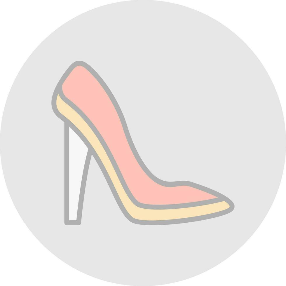 High Heels-Vektor-Icon-Design vektor