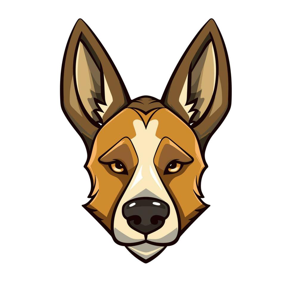 Hund Vektor süß Hund Karikatur Symbol