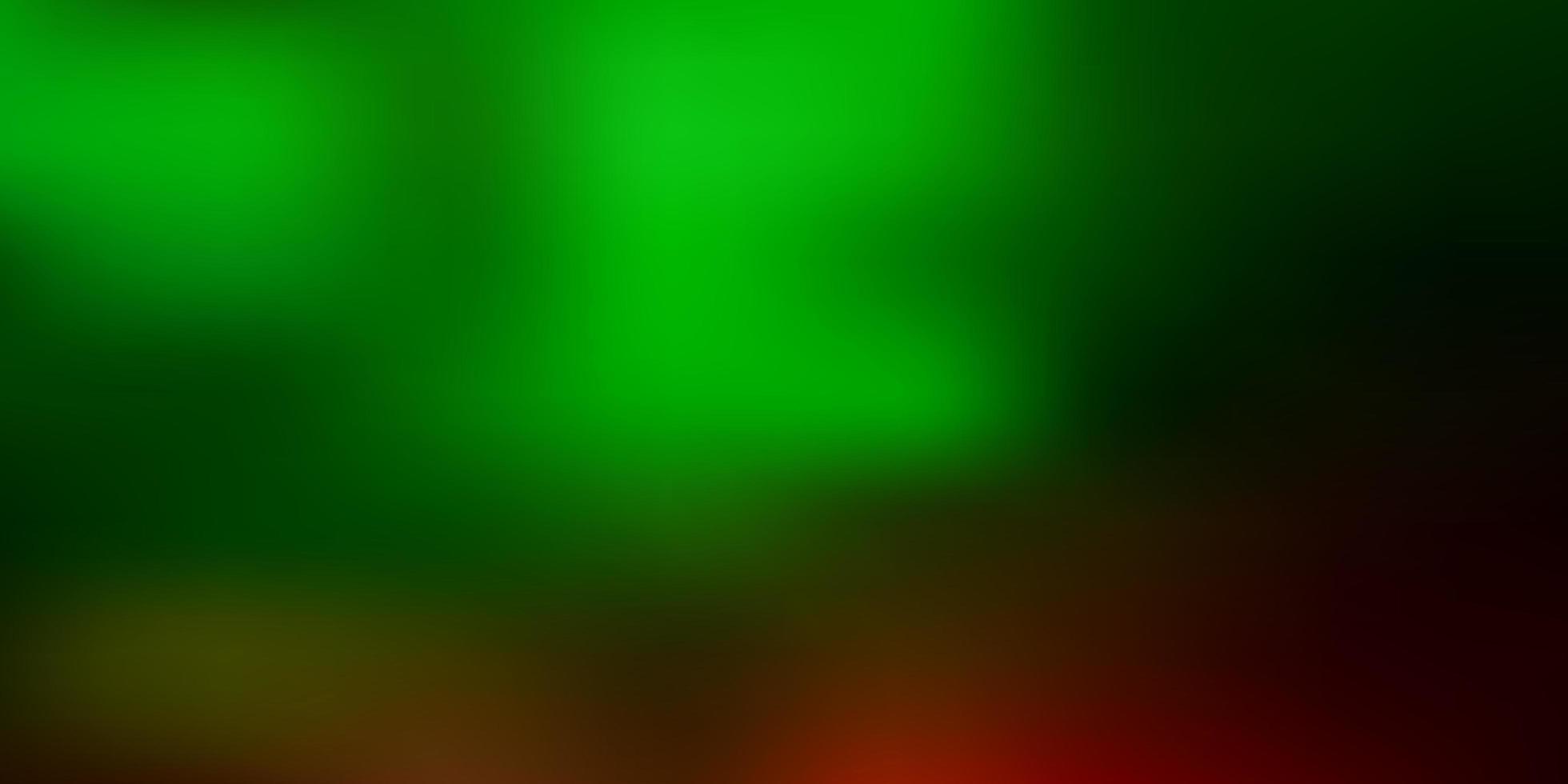 ljusgrön, röd gradient oskärpa konsistens. vektor
