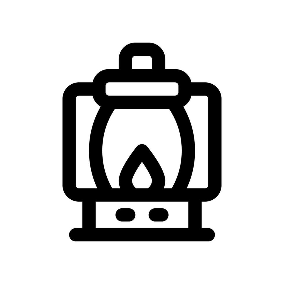 Öl Lampe Symbol. Vektor Symbol zum Ihre Webseite, Handy, Mobiltelefon, Präsentation, und Logo Design.