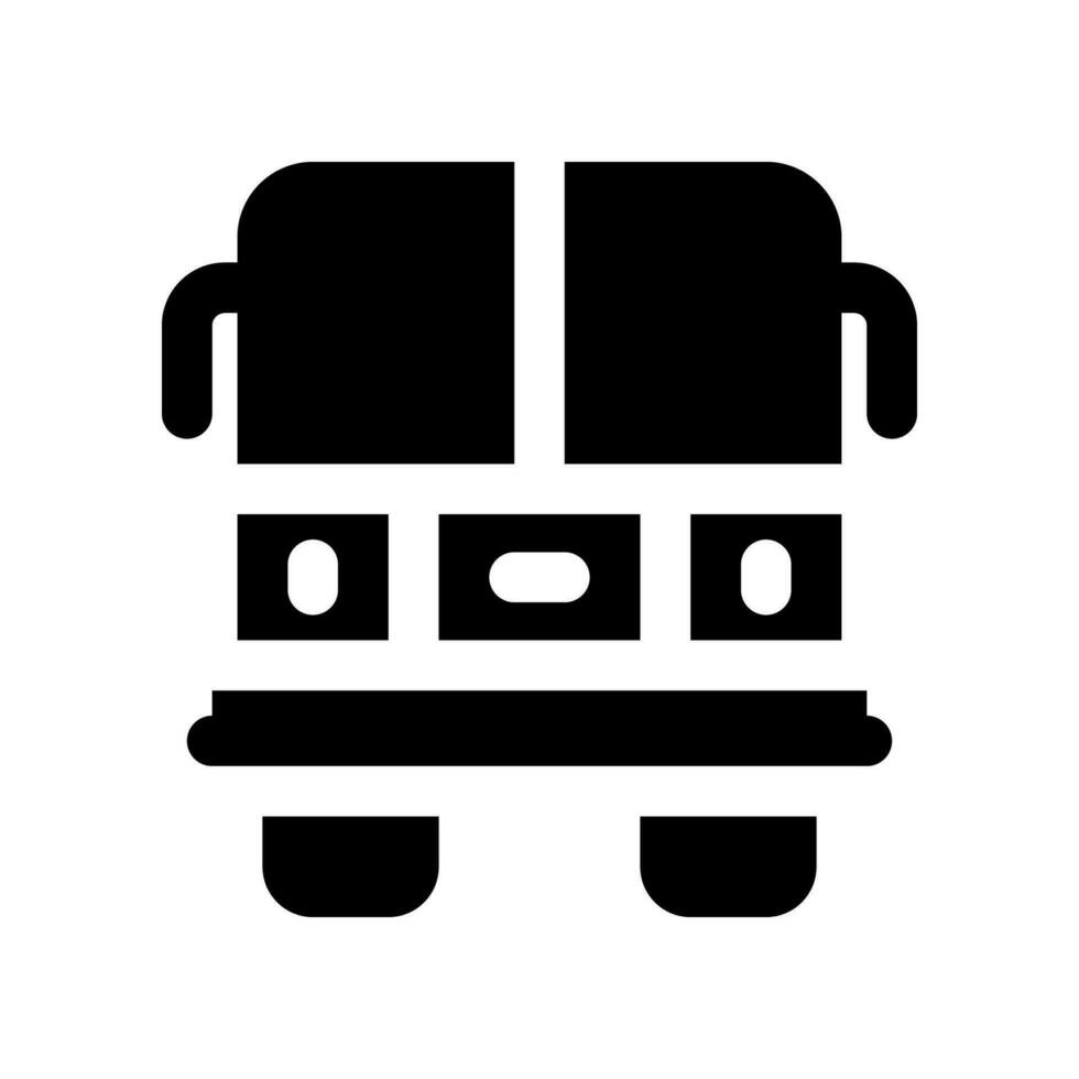 Bus Symbol. Vektor Symbol zum Ihre Webseite, Handy, Mobiltelefon, Präsentation, und Logo Design.