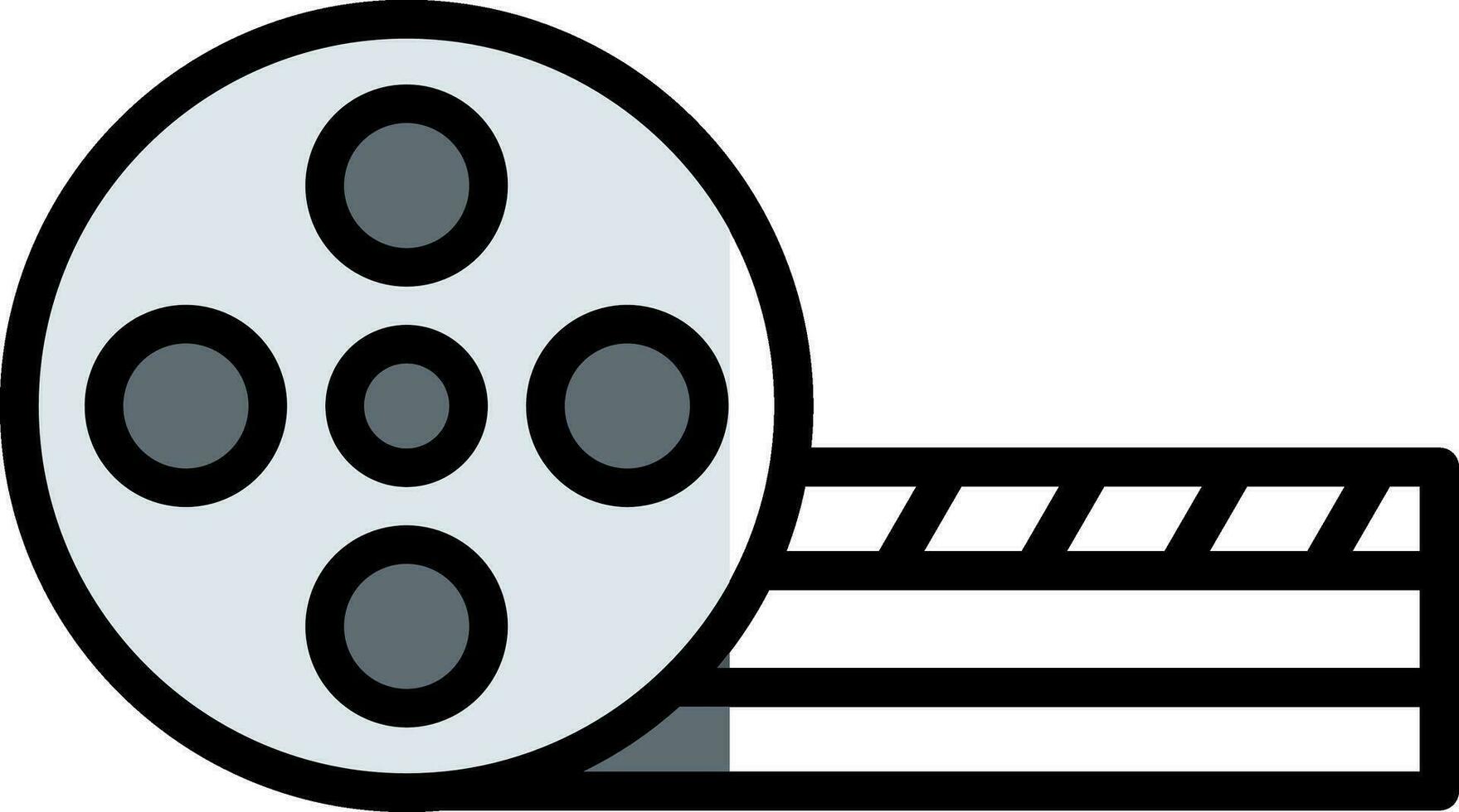 Film Spule Vektor Symbol Design